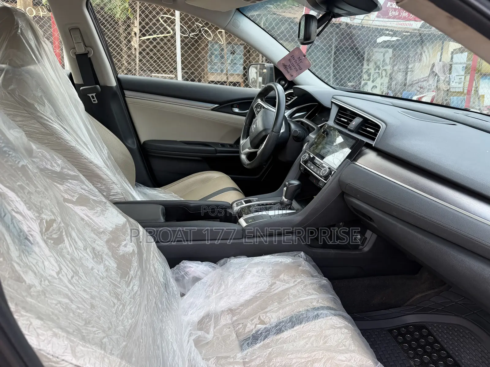 Honda Civic Touring Sedan 2019 Black