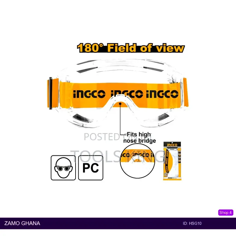 Safety Goggles Full Cover 180 - Hsg10