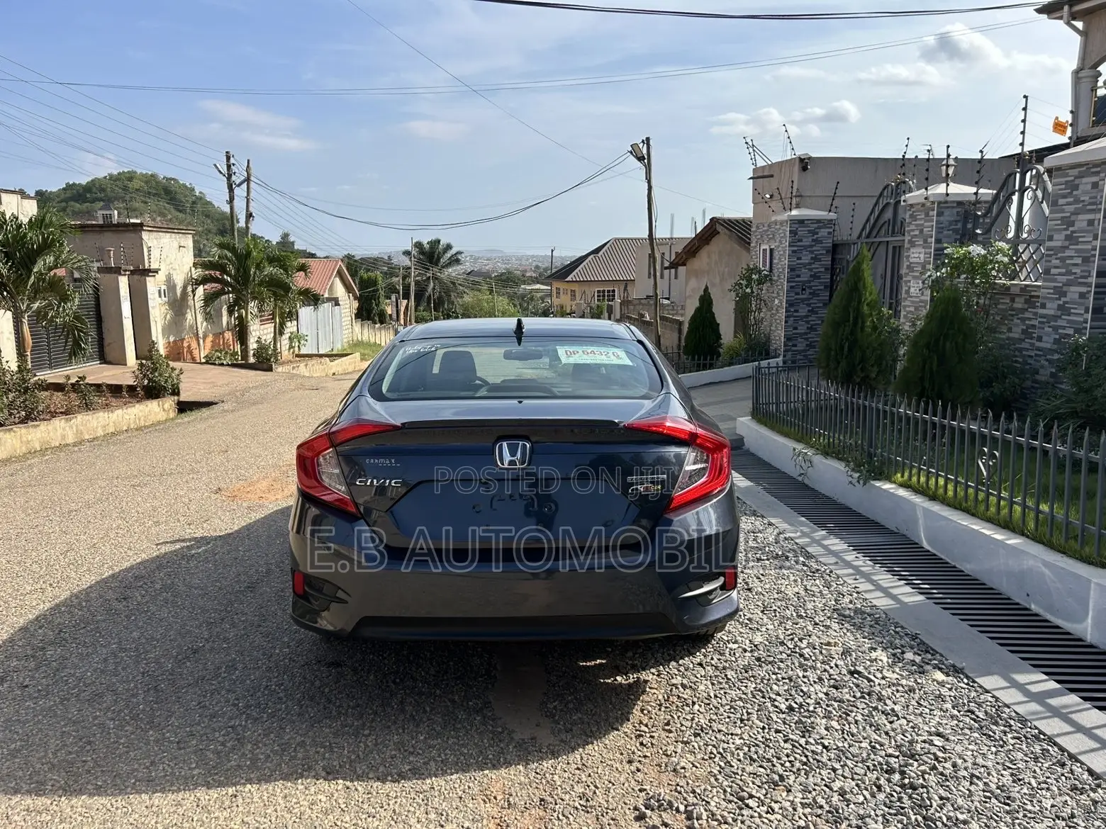 Honda Civic Touring 4dr Sedan (1.5L 4cyl) 2017 Blue