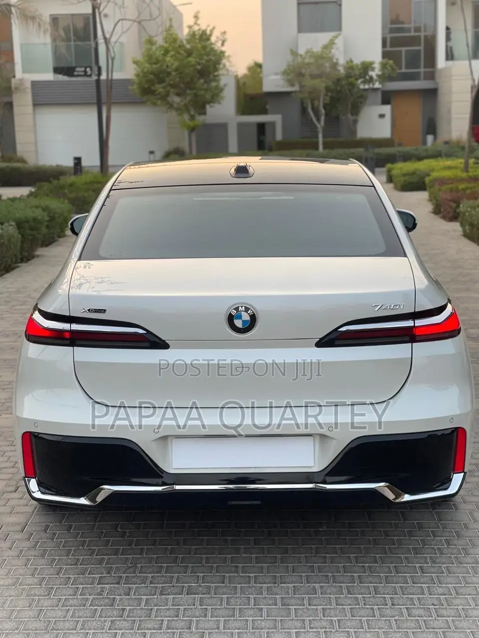 BMW 740 2024 Gray