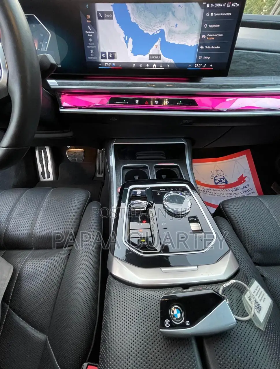 BMW 740 2024 Gray
