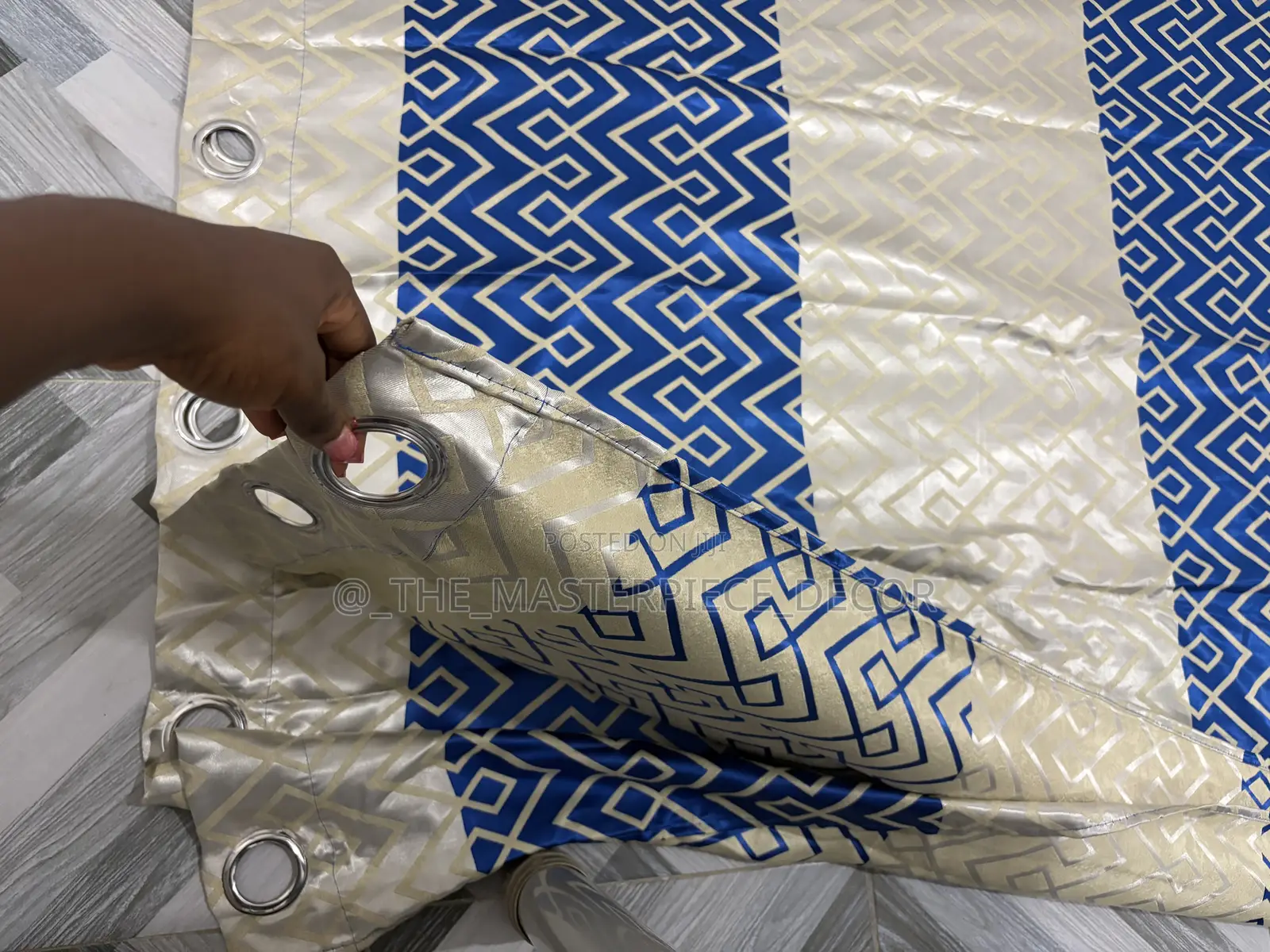 2 In1 Slightly Used or Thrift Blackout Curtain Available at East Legon