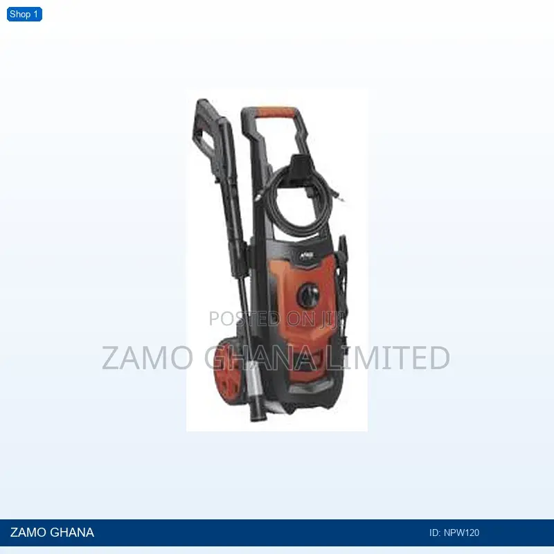 120 Bar Pressure Washer 7l/Min Qc Adj Nozzle Temp. 50 - Npw120