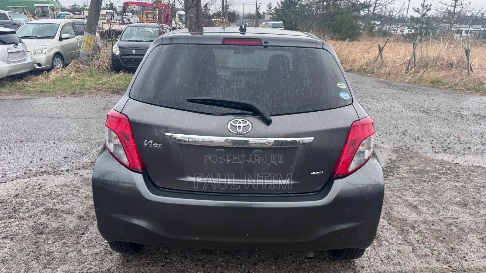 Toyota Vitz 2012 Black