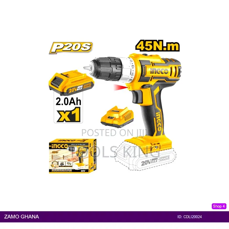 Li Cordless Drill - Cdli20024