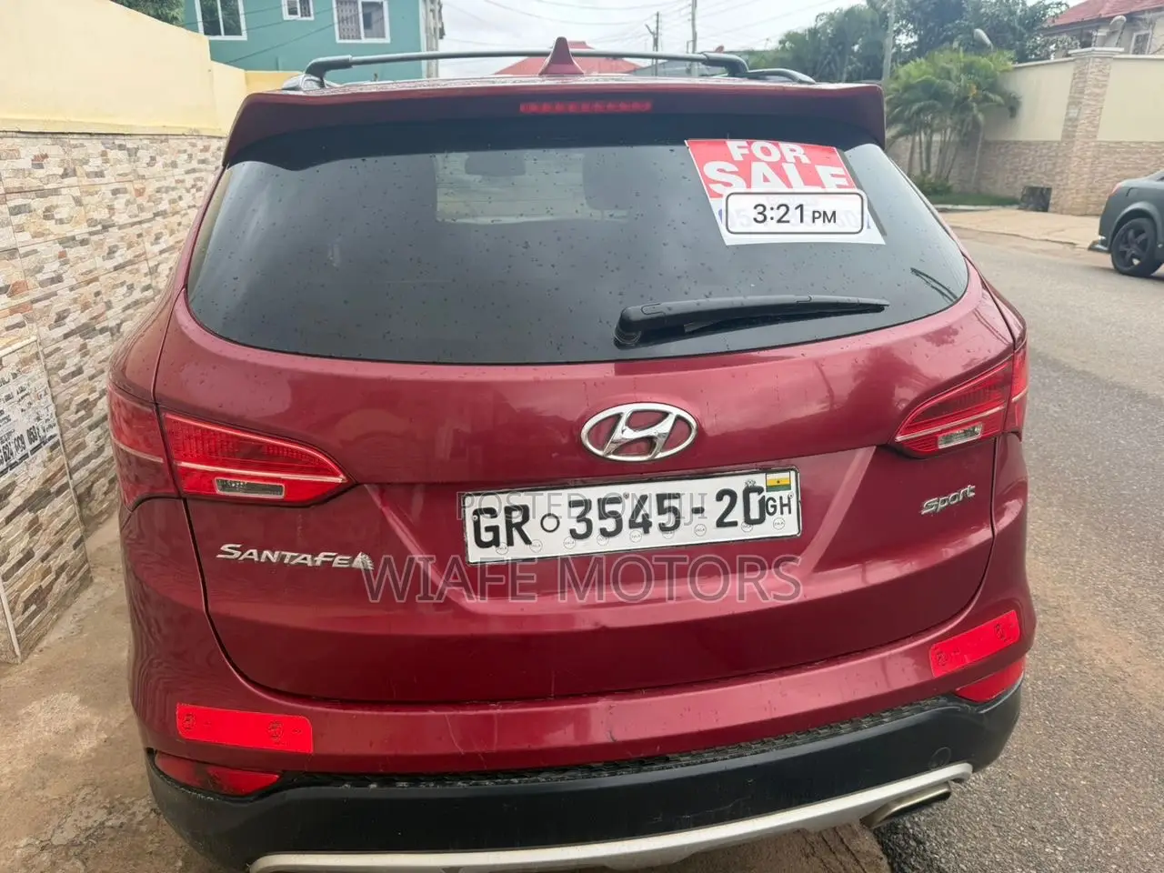 Hyundai Santa Fe Sport 2013 Red