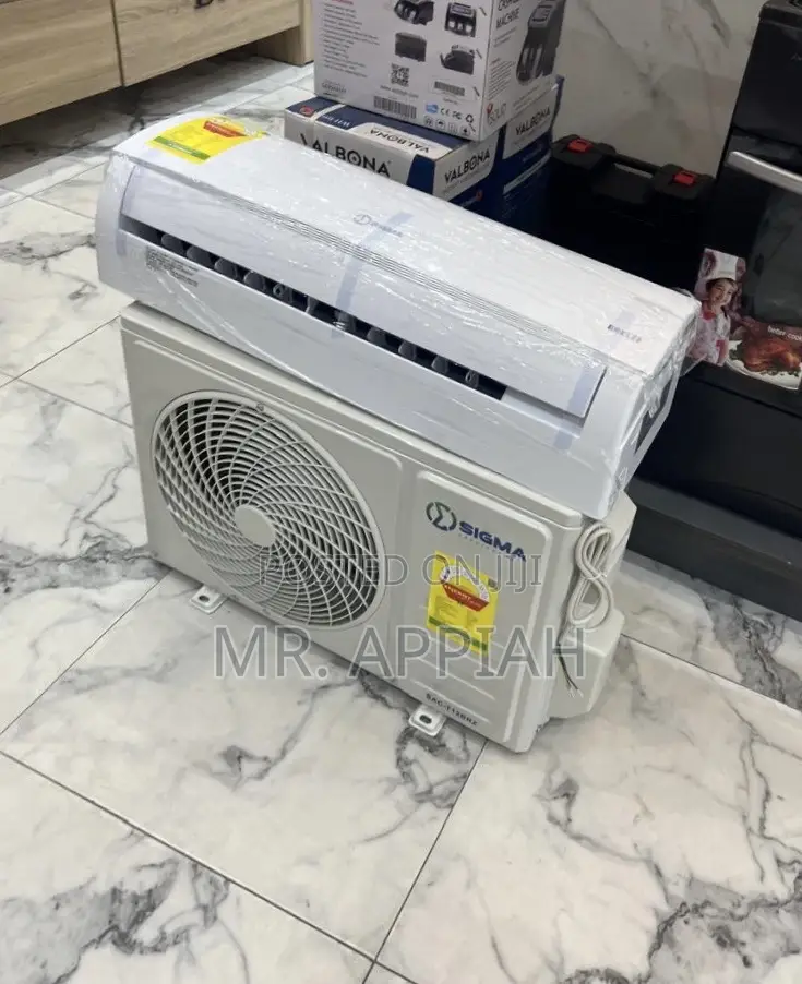 Efficient Sigma 1.5hp Air Conditioner(R410 Gas) White 