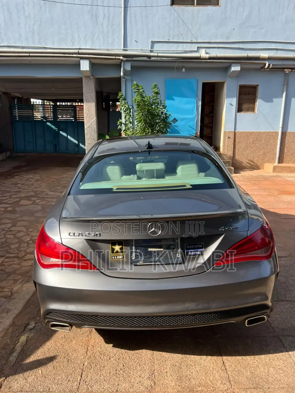 Mercedes-Benz CLA-Class CLA 250 4MATIC Sedan 2015 Gray