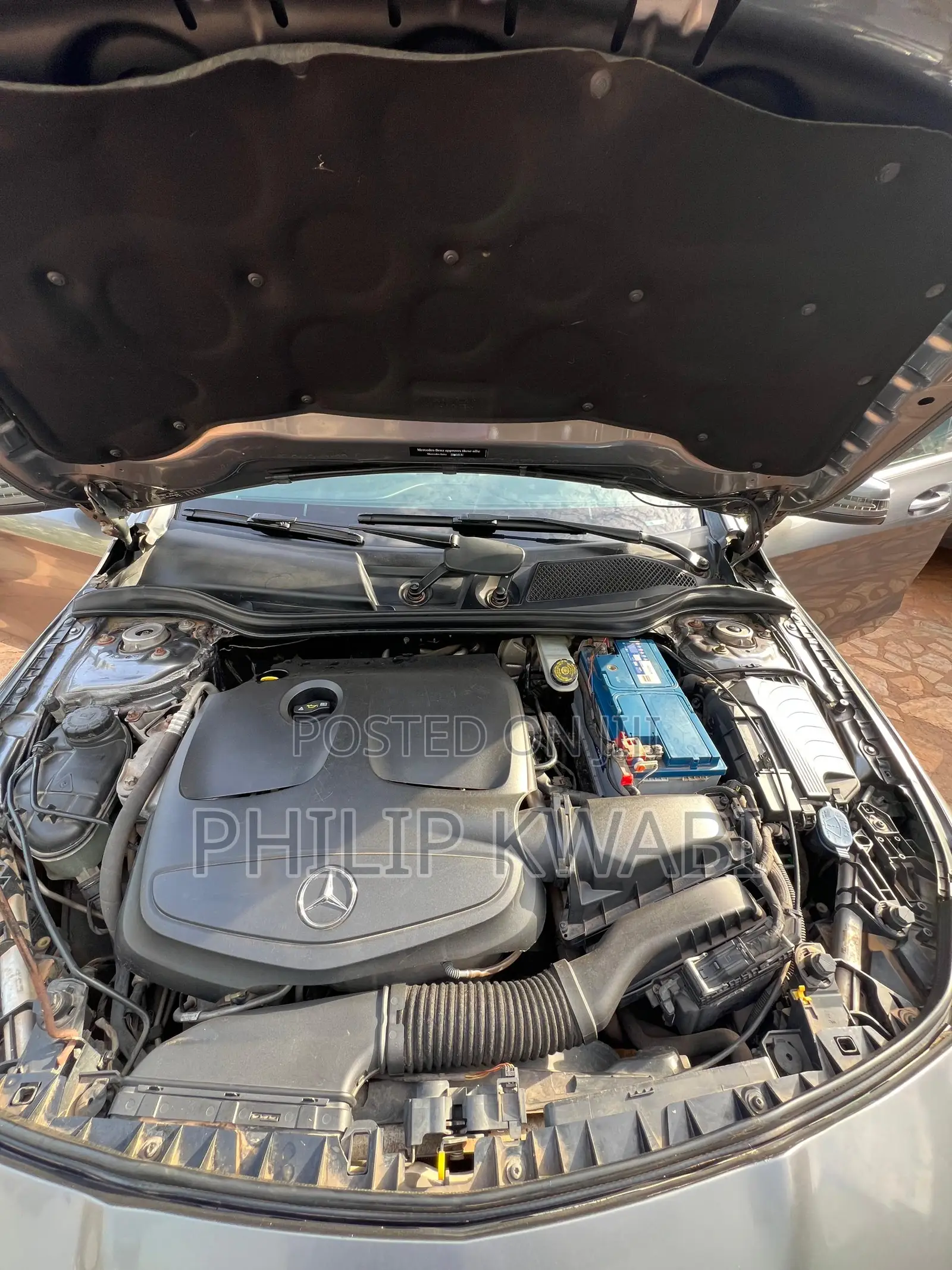 Mercedes-Benz CLA-Class CLA 250 4MATIC Sedan 2015 Gray