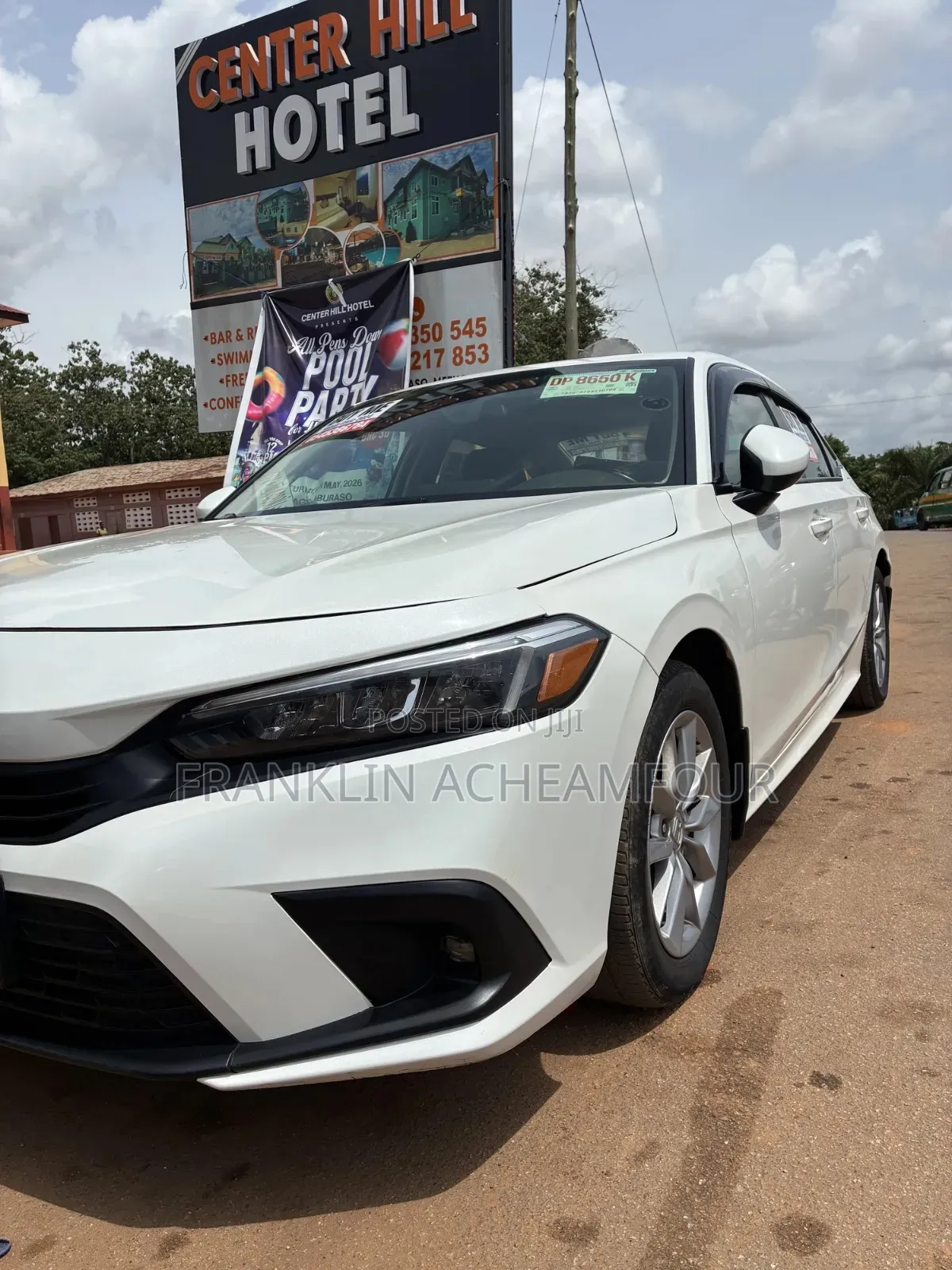 Honda Civic EX-L CVT 2024 White