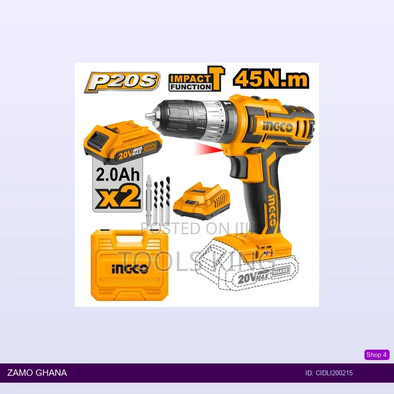 Cordless Impact Drill - Cidli200215