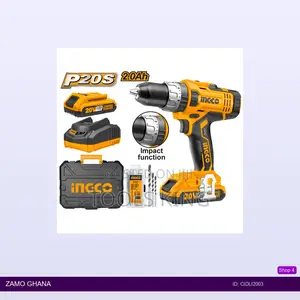 Li Impact Drill 20v With - Cidli2003