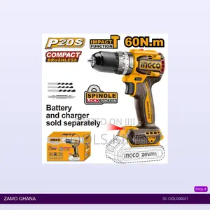 Compact Brushless Cordless Impact Drill 20v - Cidli206021