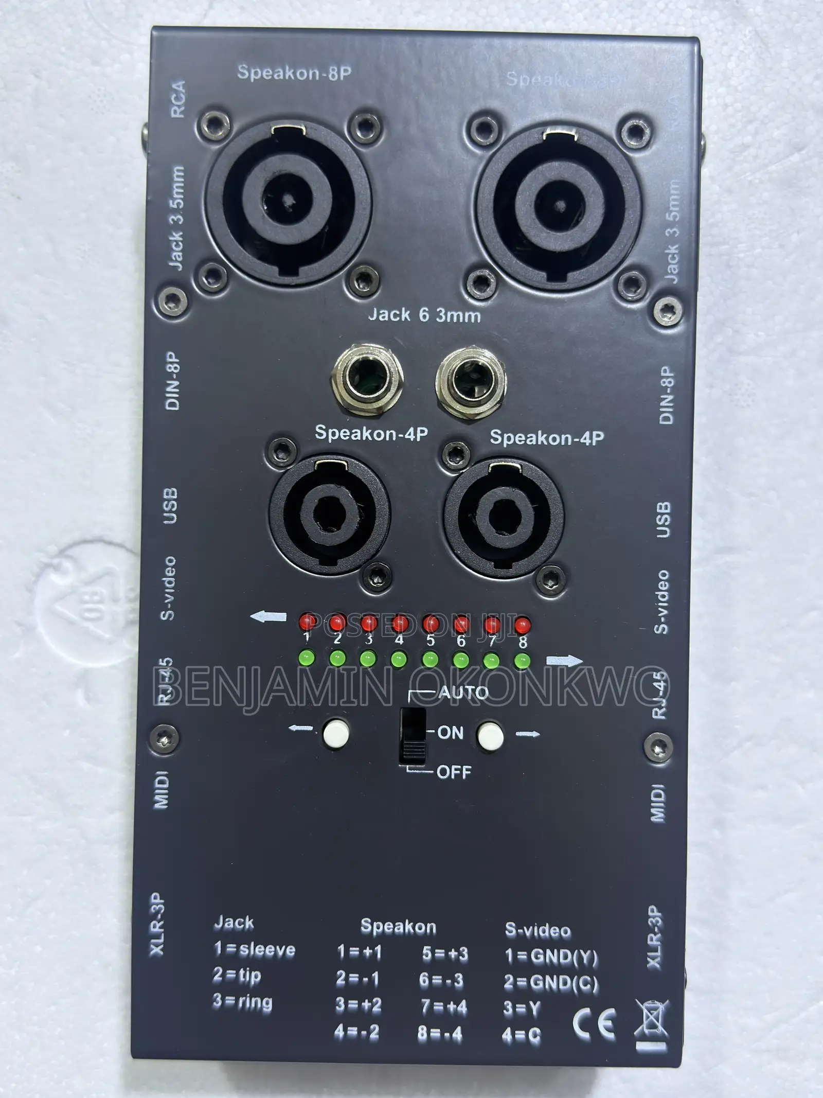 Professional Multi-Connector Audio/Video Cable Tester