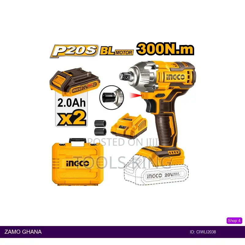 Lithiumion Impact Wrench - Ciwli2038