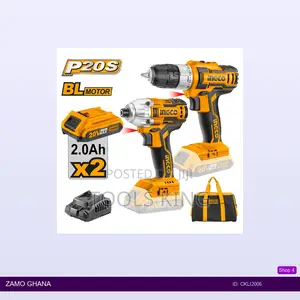 Cordless Combo Kit Drill Impact - Ckli2006