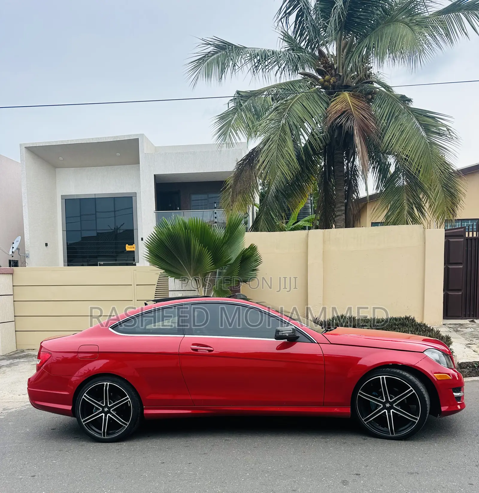 Mercedes-Benz C250 2014 Red
