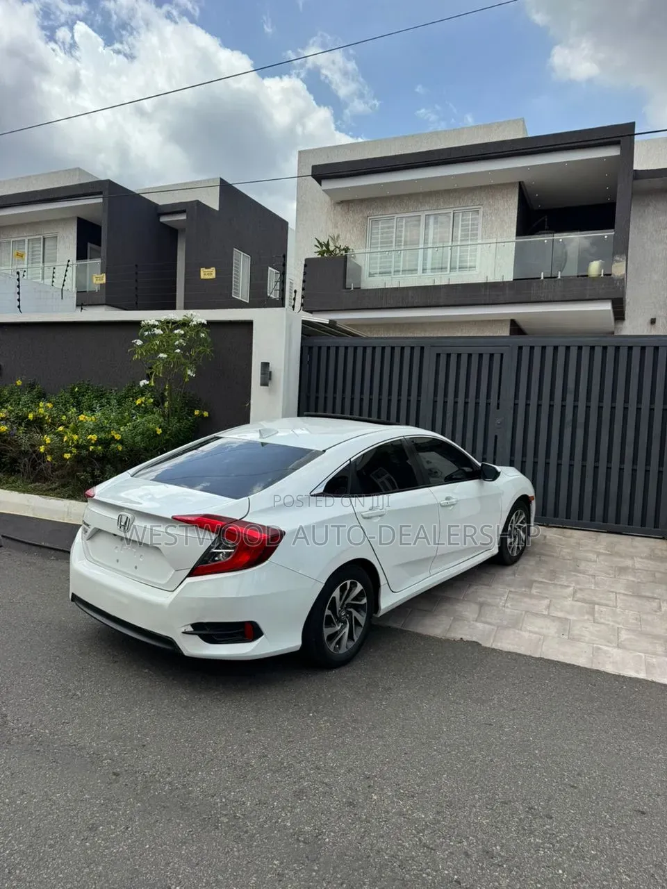 Honda Civic EX Sedan 2018 White