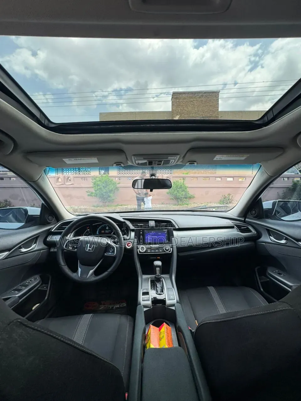 Honda Civic EX Sedan 2018 White