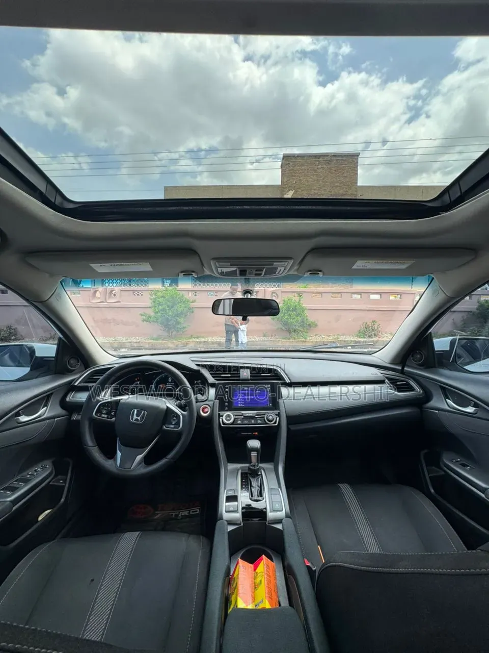 Honda Civic EX Sedan 2018 White