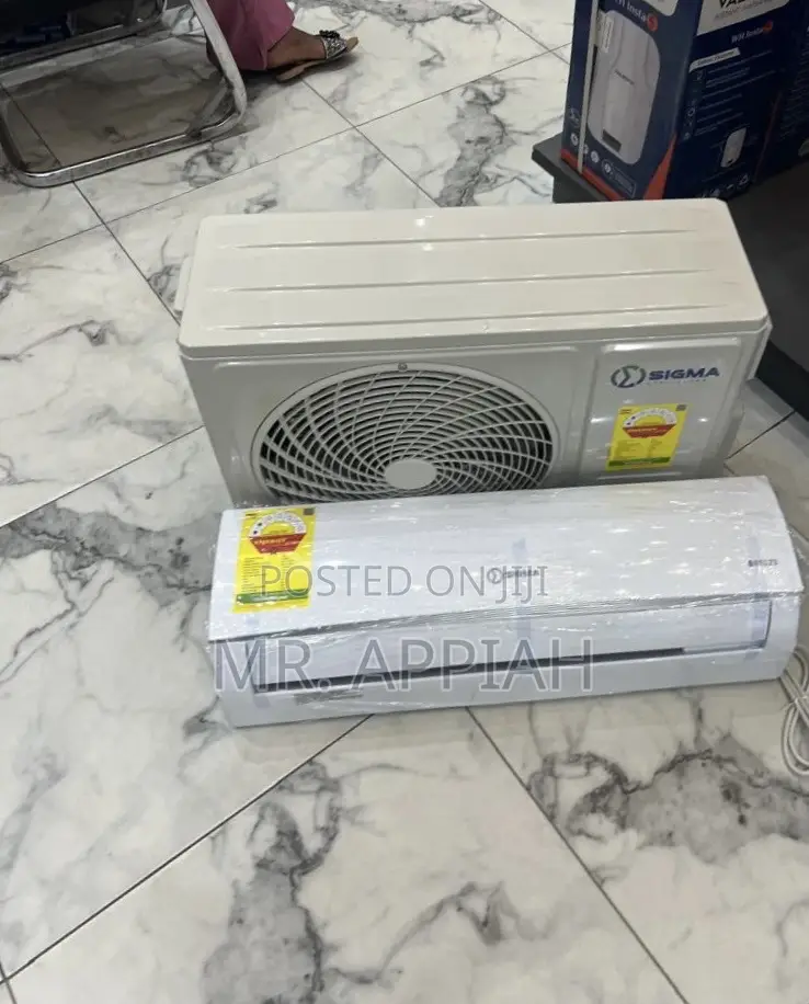 Sleek Sigma 2.5hp Non Inverter Air Conditioner(R410 Gas) White 