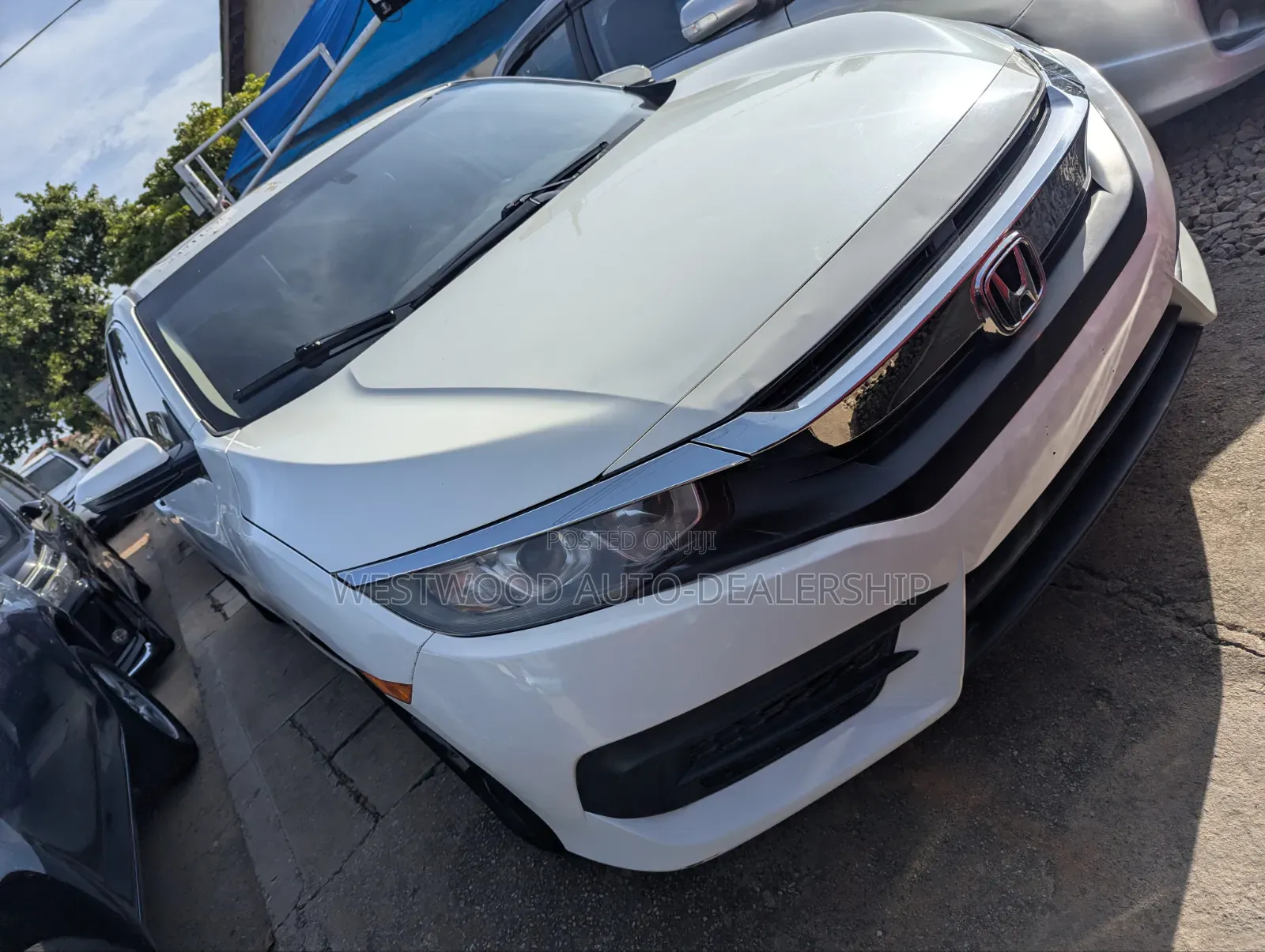 Honda Civic EX Sedan 2018 White