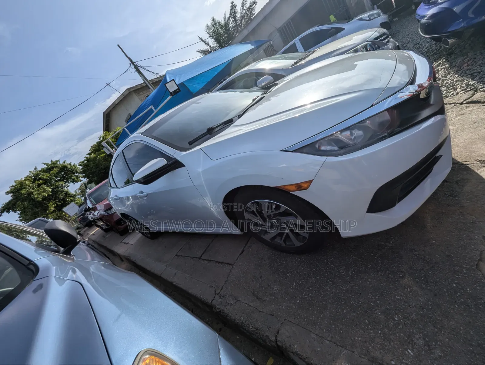 Honda Civic EX Sedan 2018 White