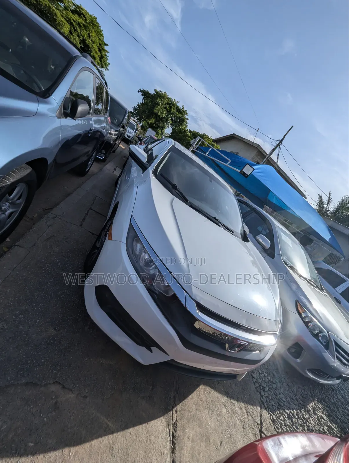 Honda Civic EX Sedan 2018 White