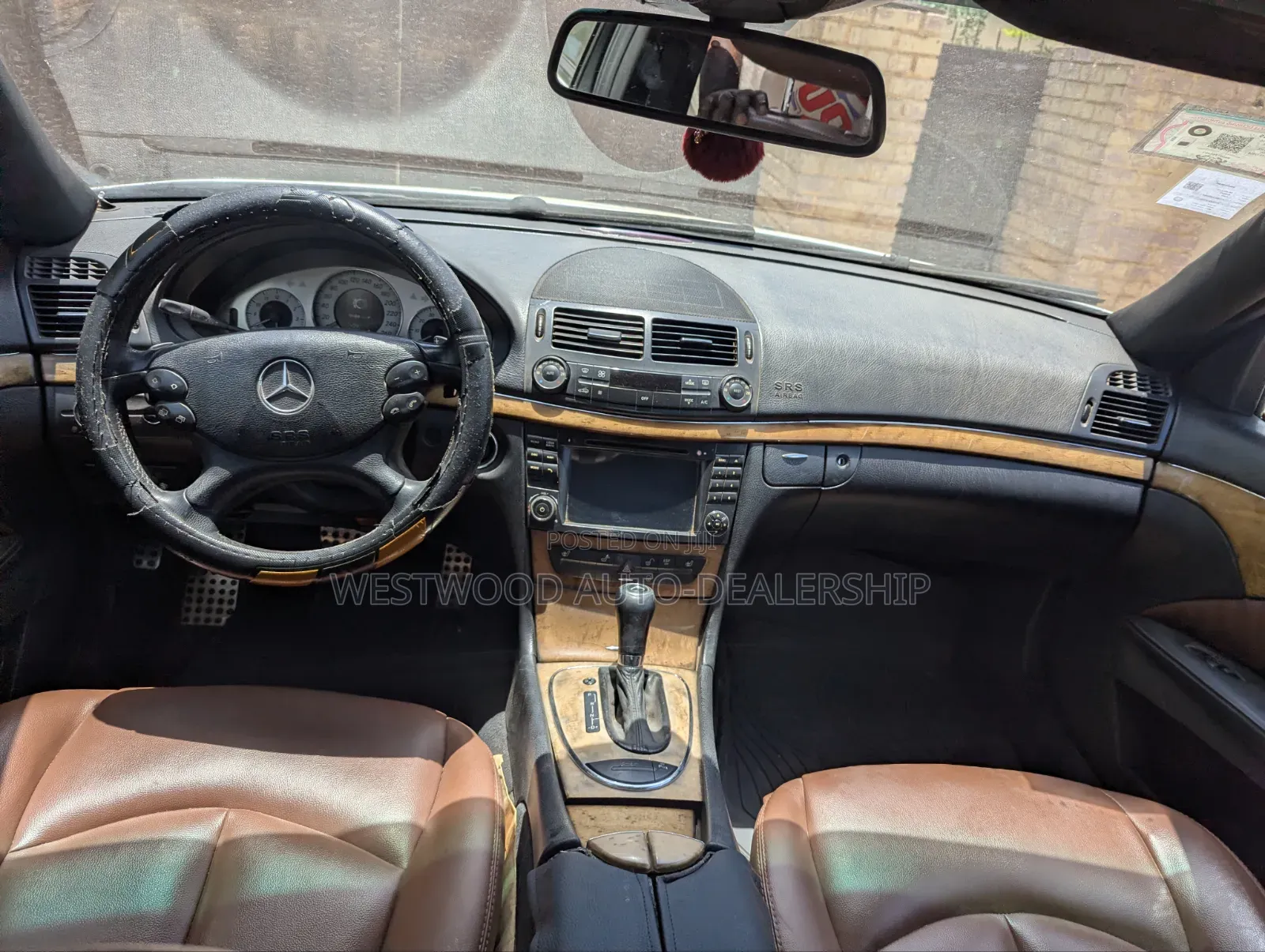 Mercedes-Benz E220 2007 White