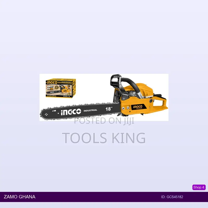 Gasoline Chainsaw 18" - Gcs45182