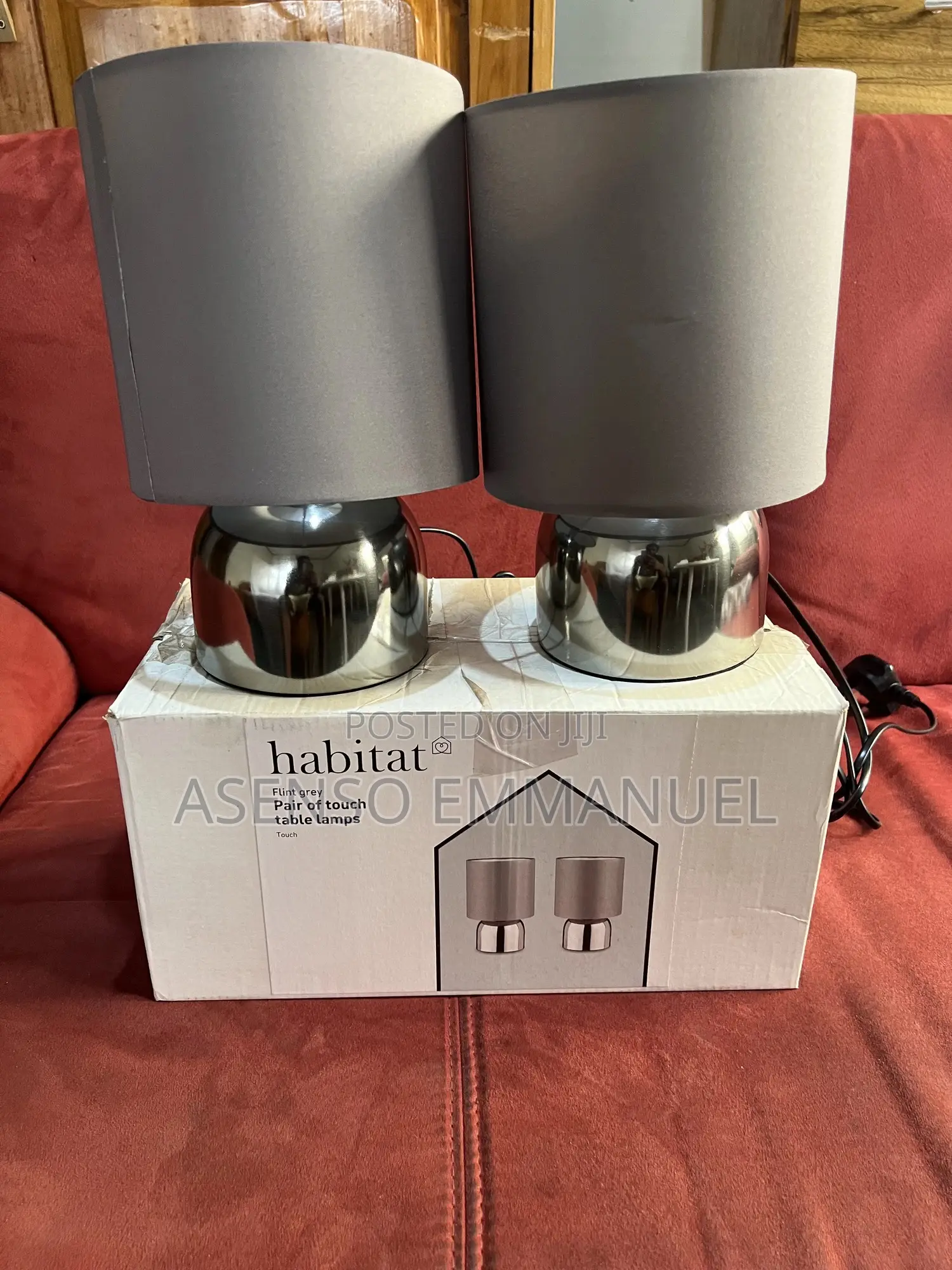 Twin Touch Bedside Lamp