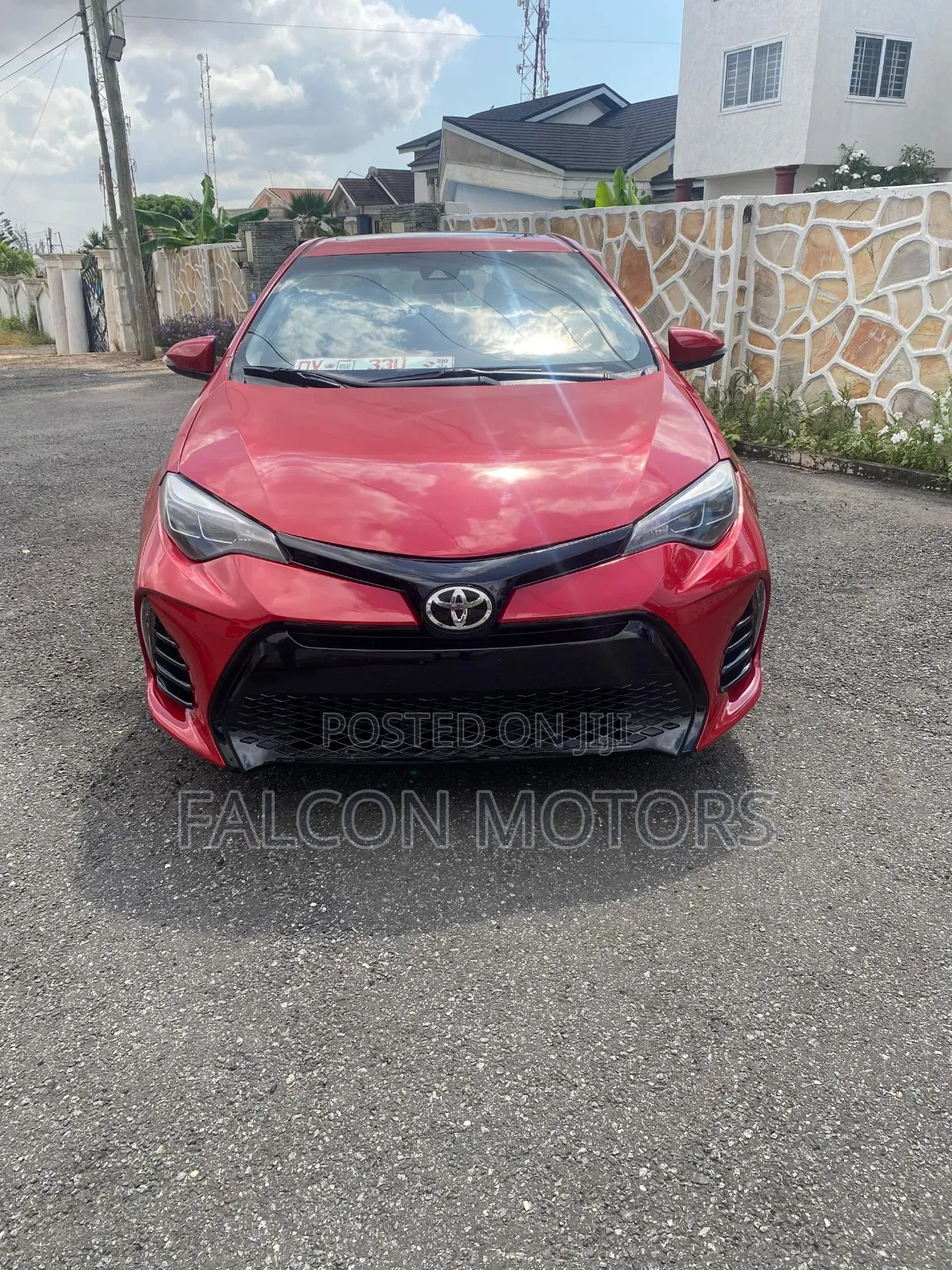 Toyota Corolla SE Special Edition 4dr Sedan (1.8L 4cyl CVT) 2017 Red