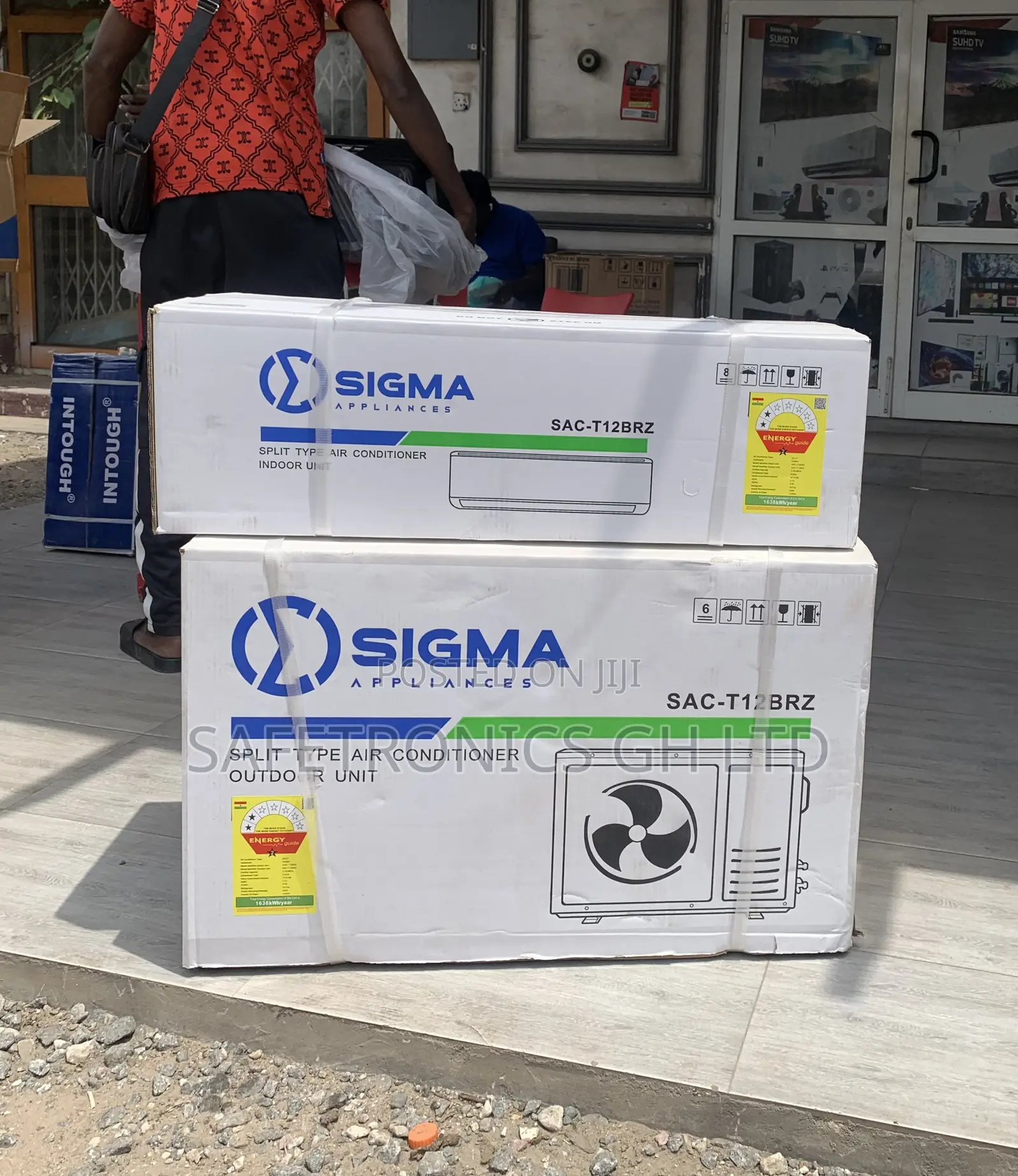 Available White Sigma 1.5hp R410 Split Air Conditioner