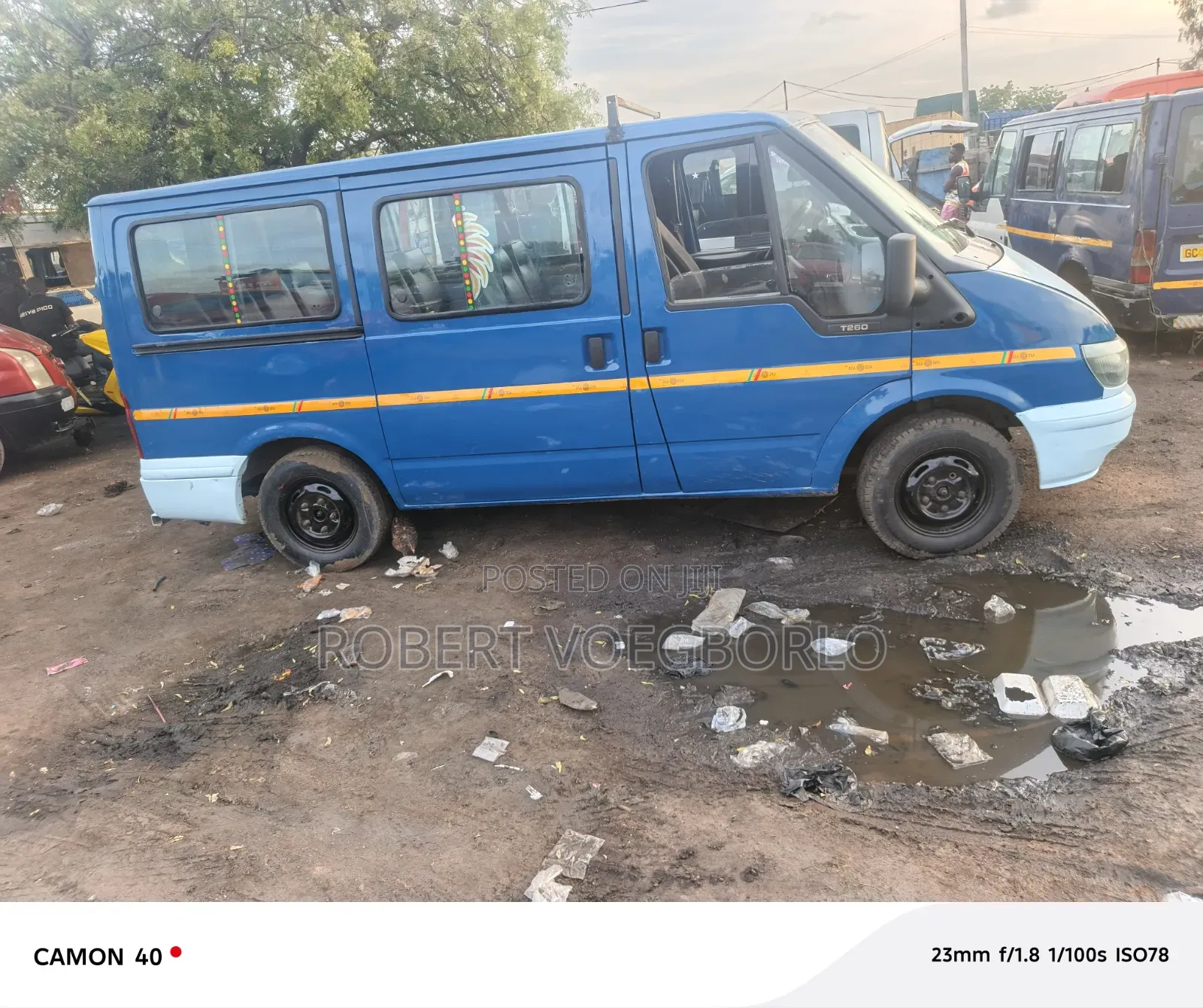 Ford Transit 2005 Blue