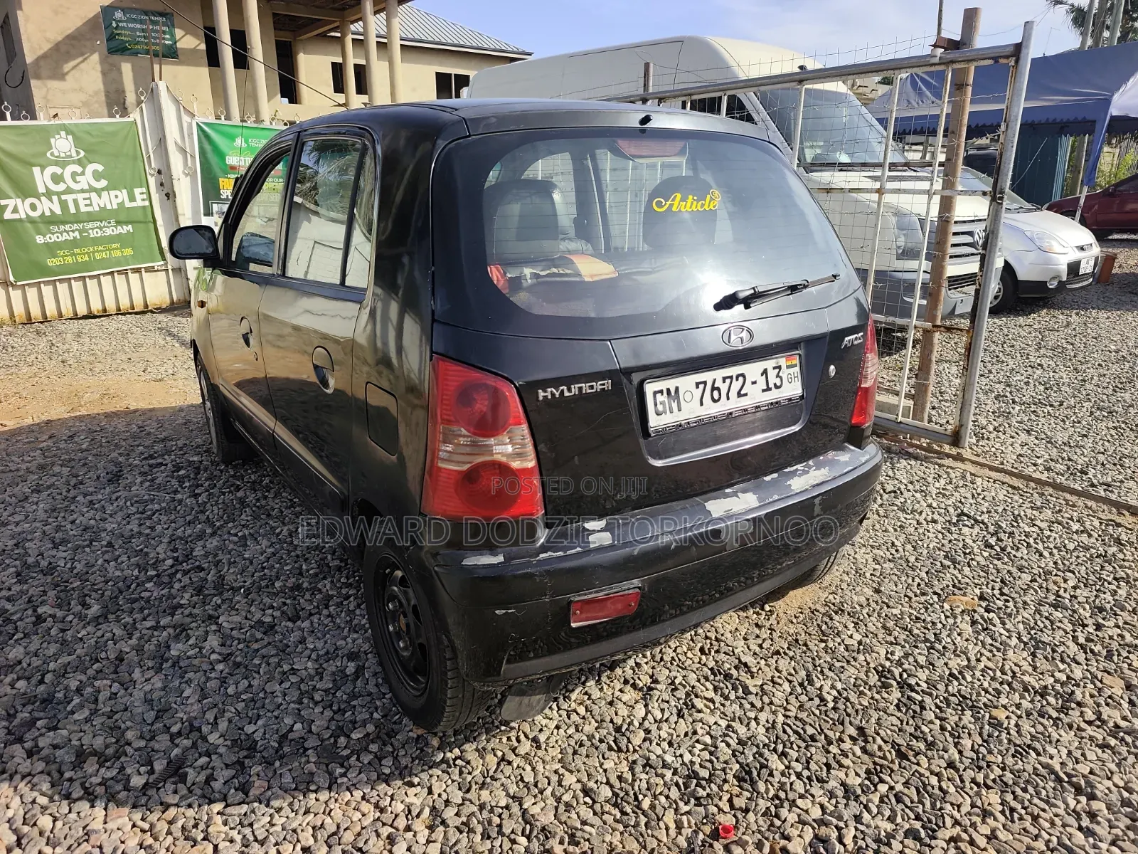 Hyundai Atos 2008 Black
