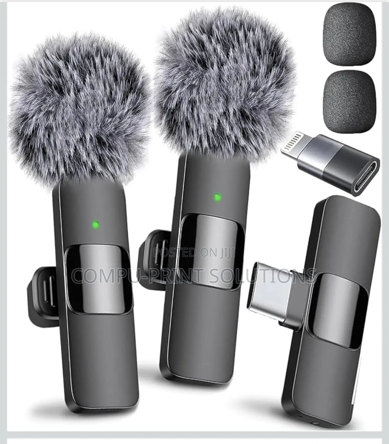 2-Person Wireless Mini Mic Pro (Latest Model) for Mobile Devices