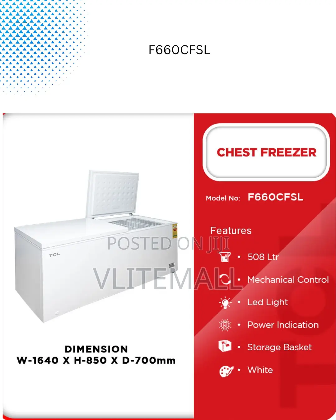 TCL Chest Freezer