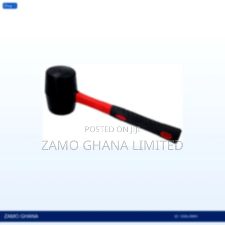 Rubber Mallet Hammer Fibre Glass Handle - Gra-RMH