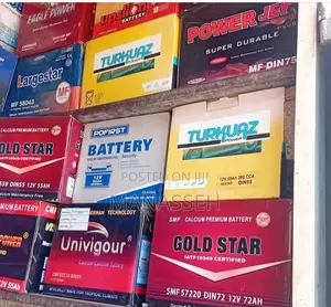 Brand New Car Batteries Of Different Types