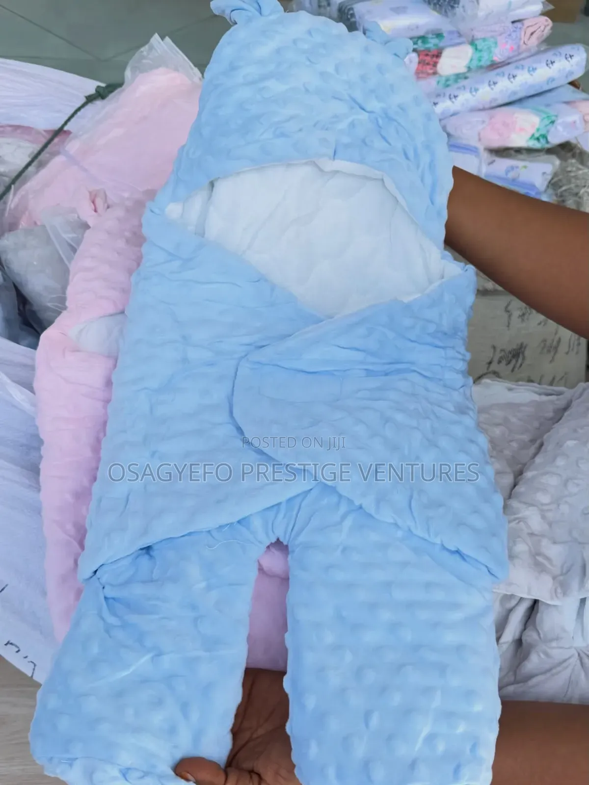 Plush Newborn Swaddle Sleeping Bag