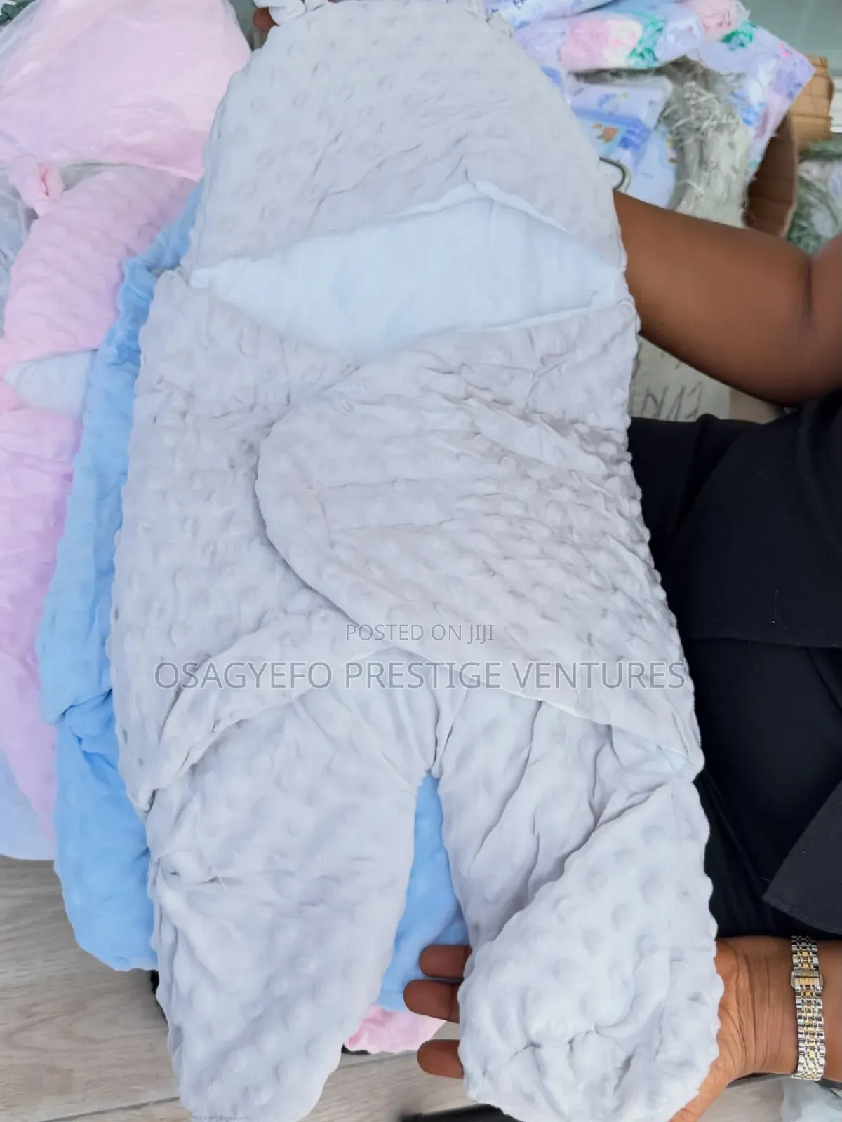 Plush Newborn Swaddle Sleeping Bag