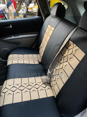Fabric Leather Seat Cover With Steering Coat