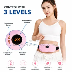 Electric Heating Belt for Waist Period Pain Relief – USB Rechargeabl