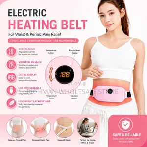 Electric Heating Belt for Waist Period Pain Relief – USB Rechargeabl