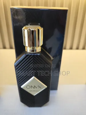 Khadlaj Onyx Gold Eau De Parfum Bottle.