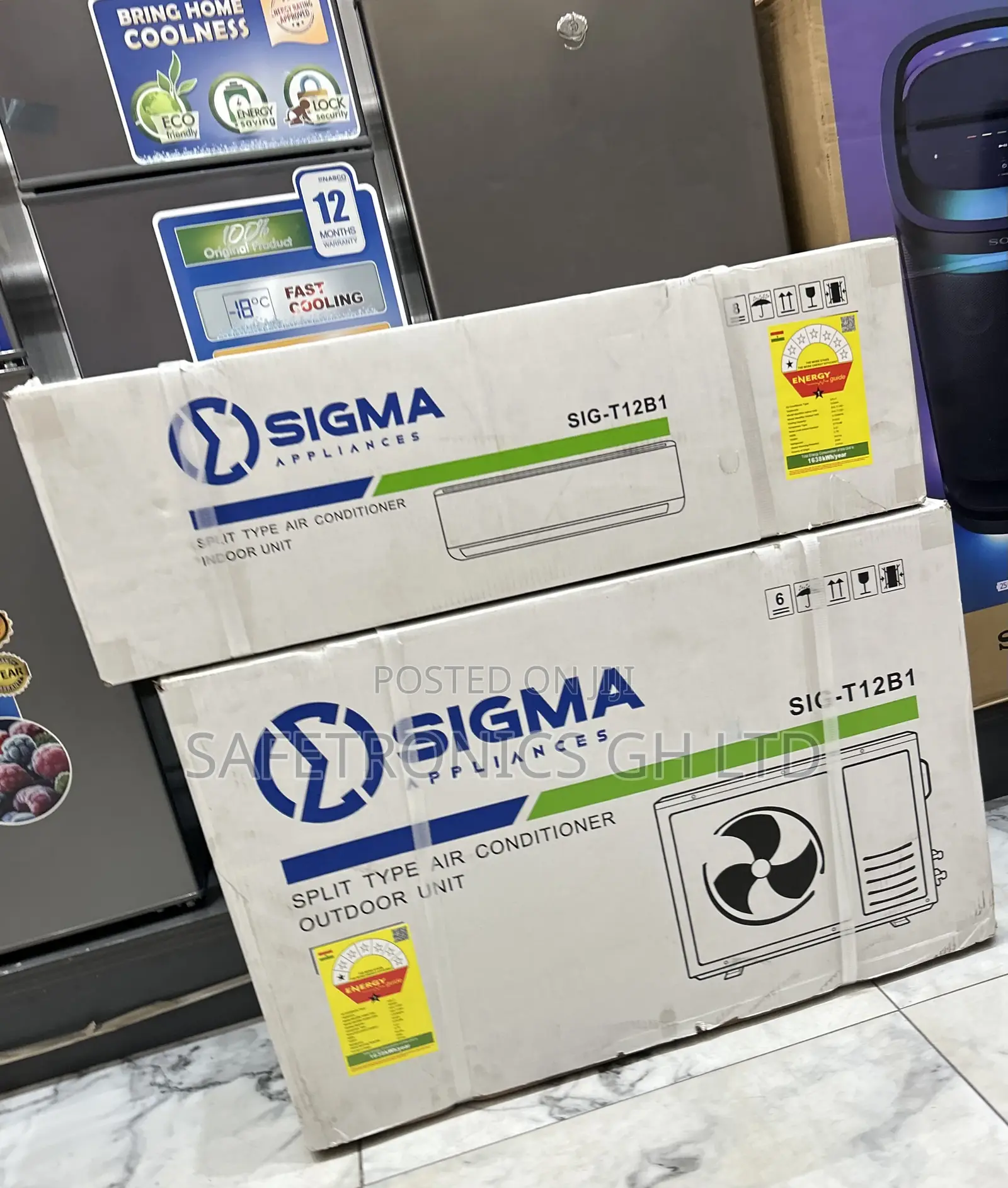 Newest Version Sigma 2.0hp R410 Split Ac Breeze