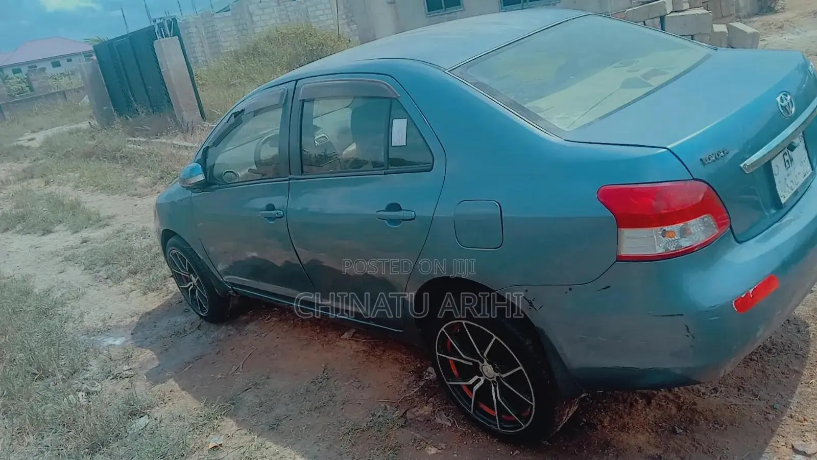 Toyota Belta 2012 Blue