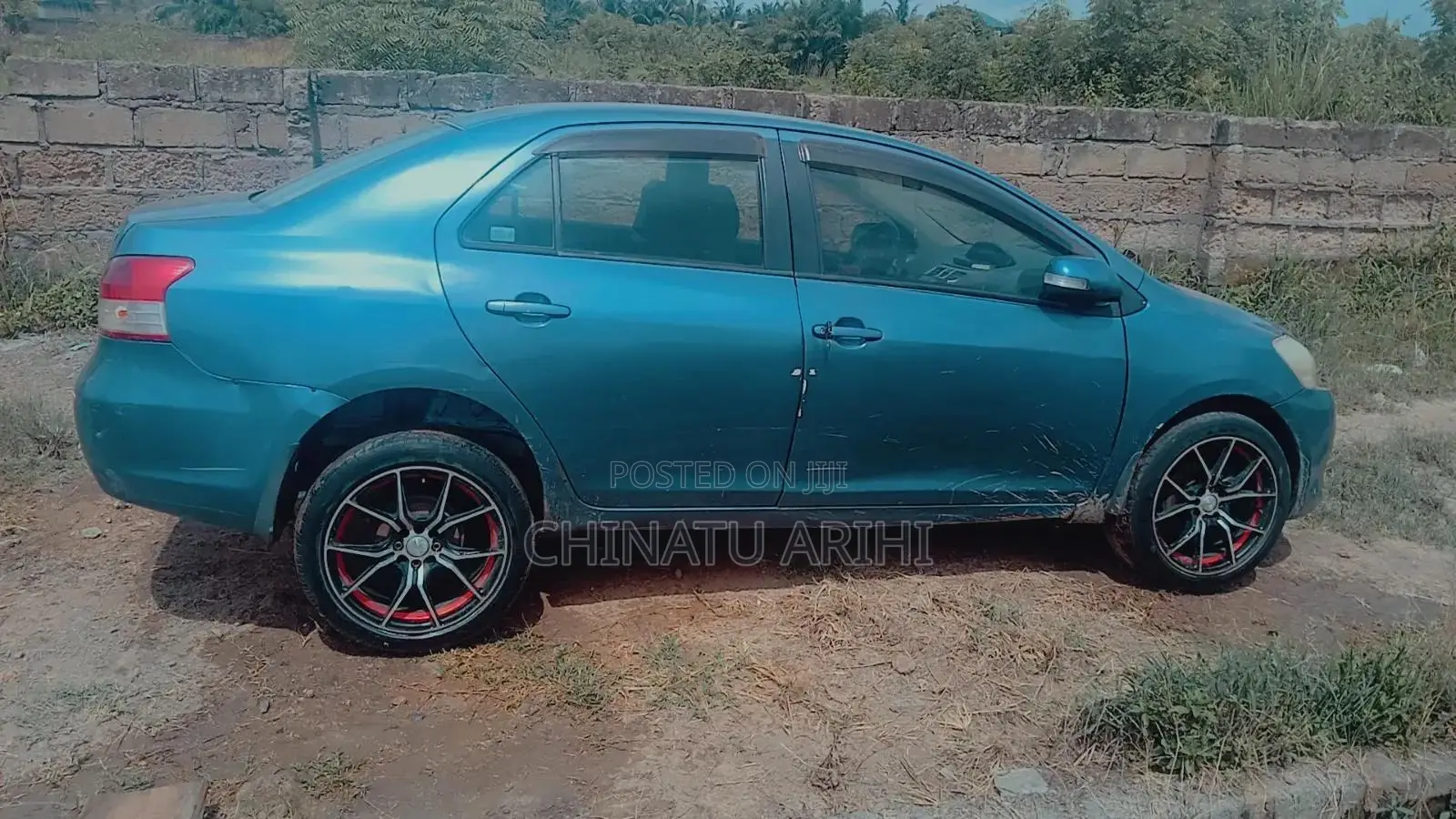 Toyota Belta 2012 Blue