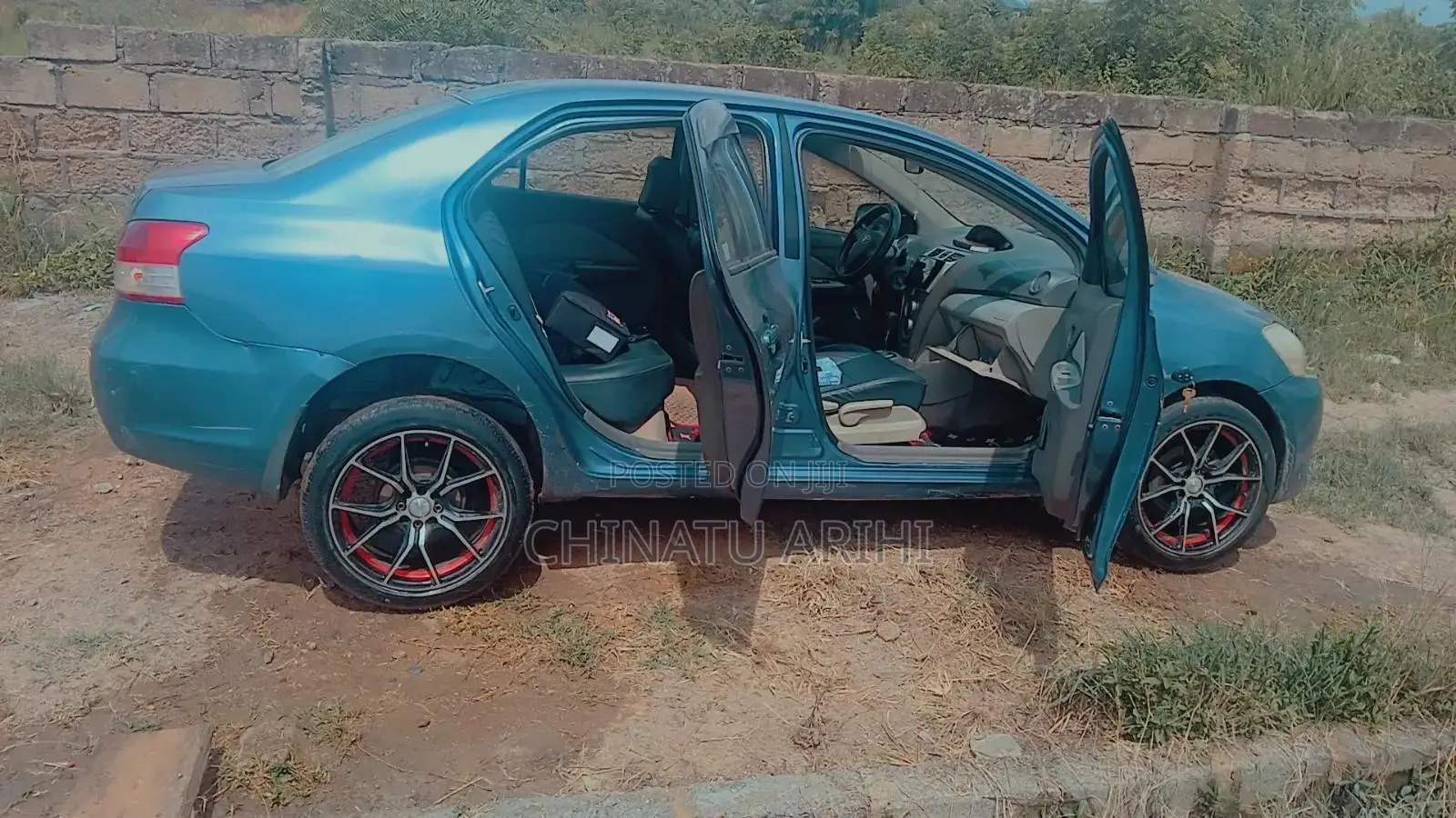 Toyota Belta 2012 Blue
