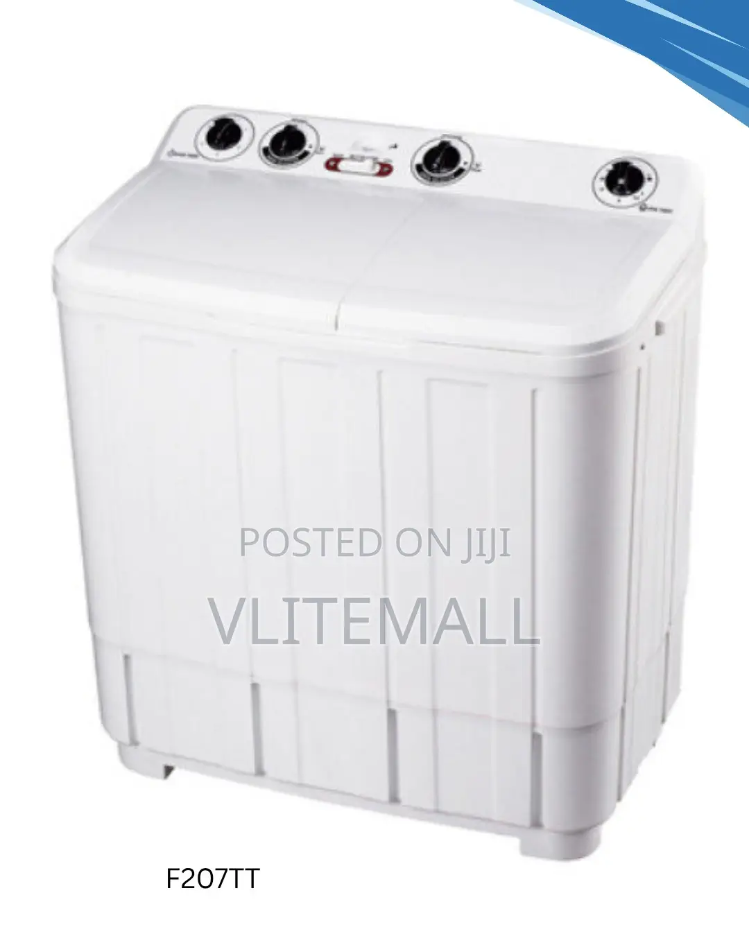 TCL Twin Top Washing Machine 7kg F207tt